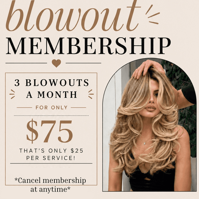 Blowout Membership at Shears By Friends in Palmdale, CA